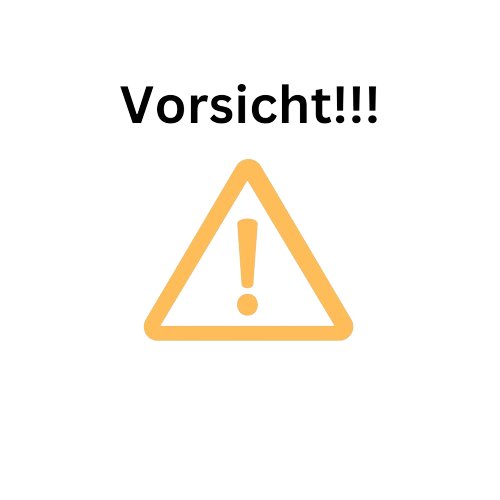Vorsichtig Zeichen
